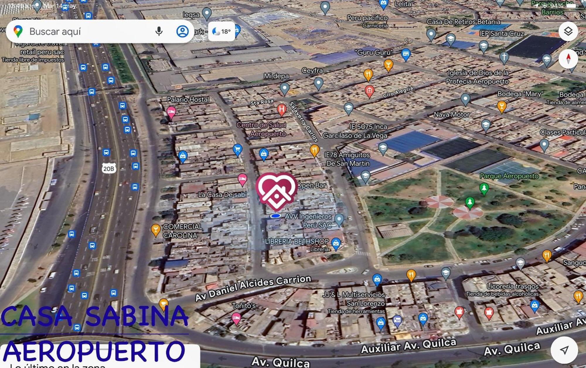 Apartmán Casa Sabina 3 Lima Exteriér fotografie
